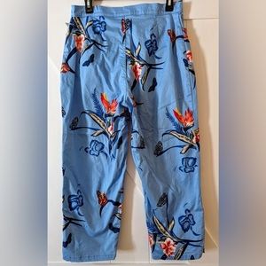 BILL BLASS Floral Jeans